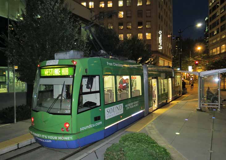 King County Inekon streetcar 301